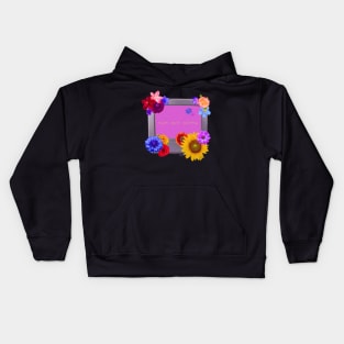 You Are Alone Flower Television Kids Hoodie